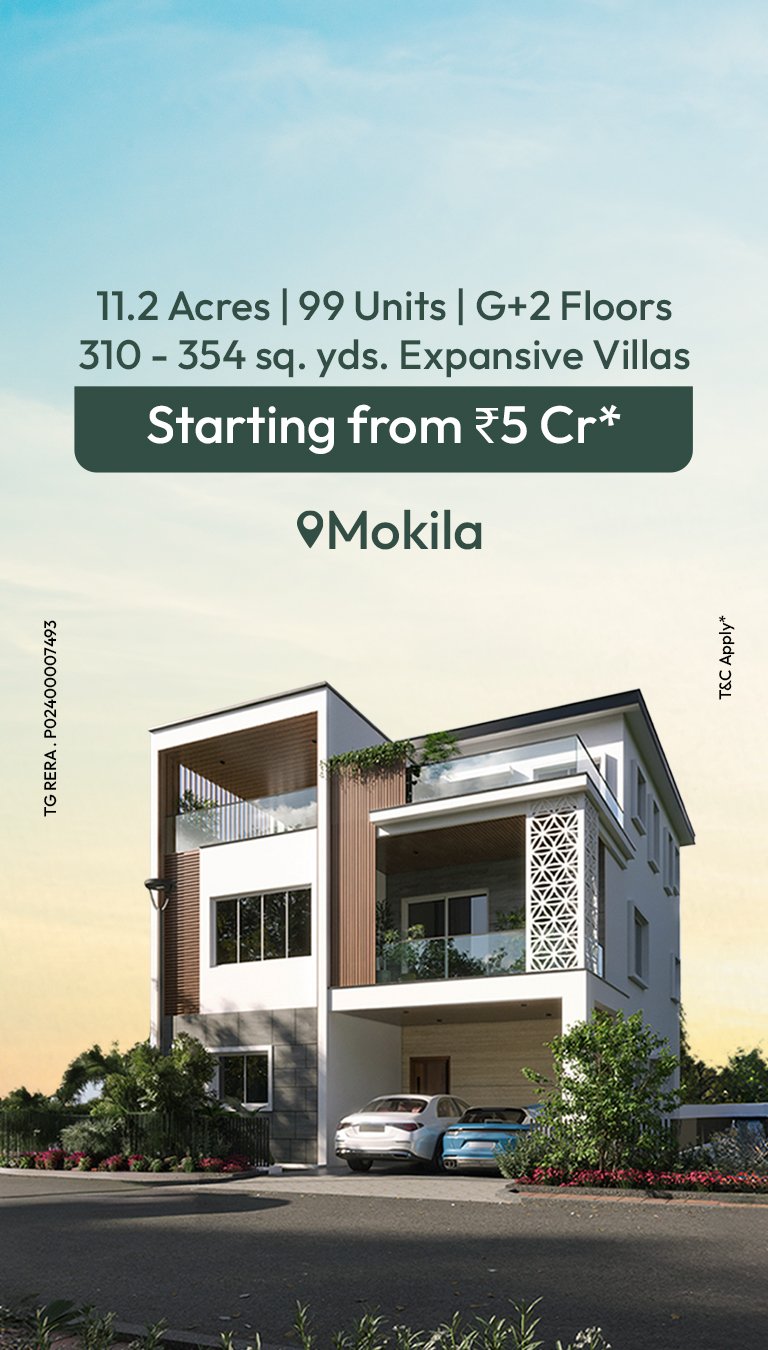 luxury villas in Mokila